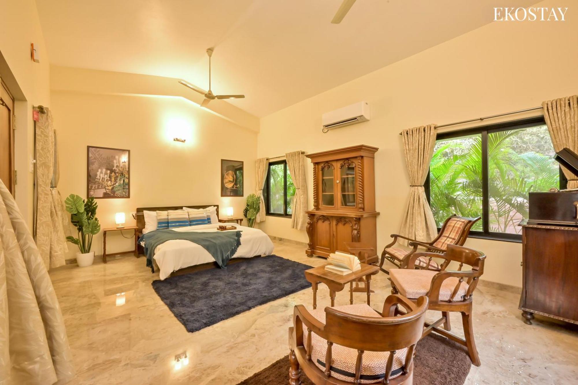 Eko Stay Gold- Casa Zul Villa Alibag Bagian luar foto